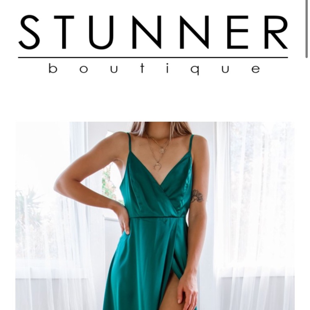 Stunner Boutique | Maroon/Red Prom Dress